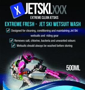 Jetski wash label